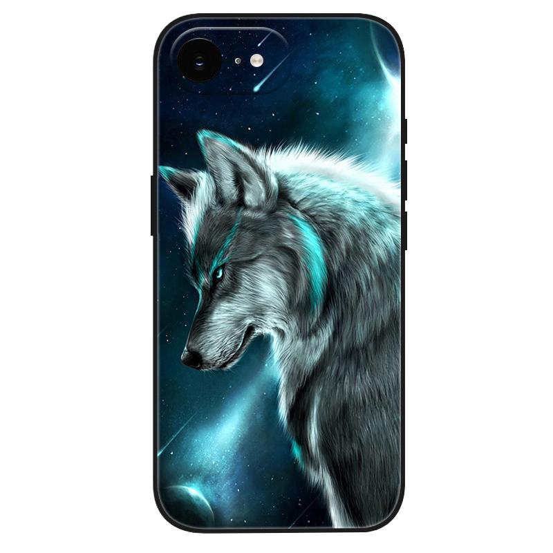 For iPhone 17e Case Silicone Luxury Space Cute Painted Soft Bumper for iPhone 17e 2026 17 e Phone Cover TPU Funda Shockproof