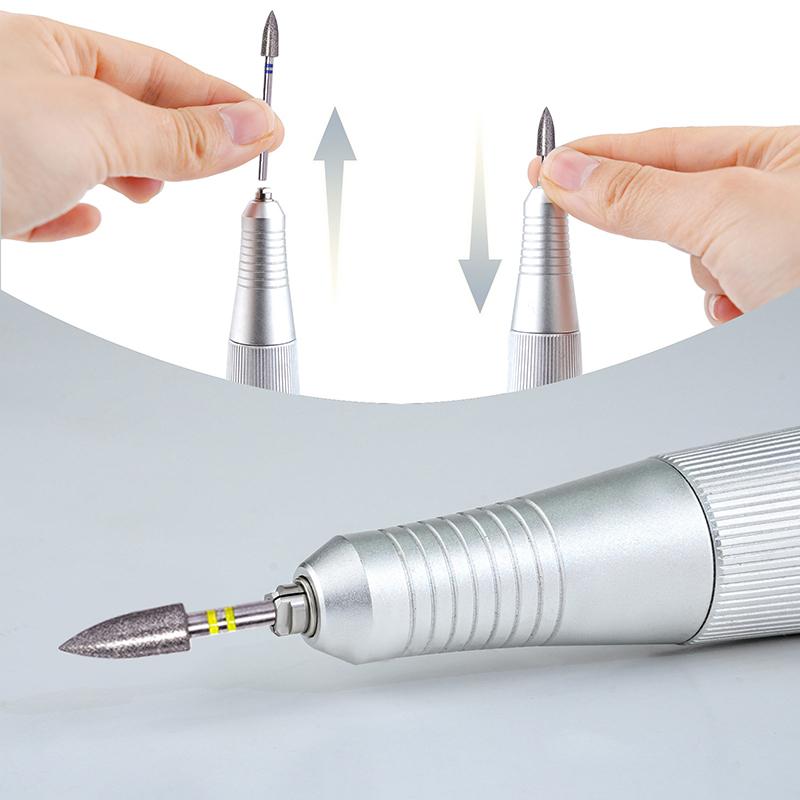 1Pcs Cone Nail Drill Bits Machine Pedicure Foot Cuticle Clean Tools Nail File Grinding Head Gel Polish Removal Nail Art Tools