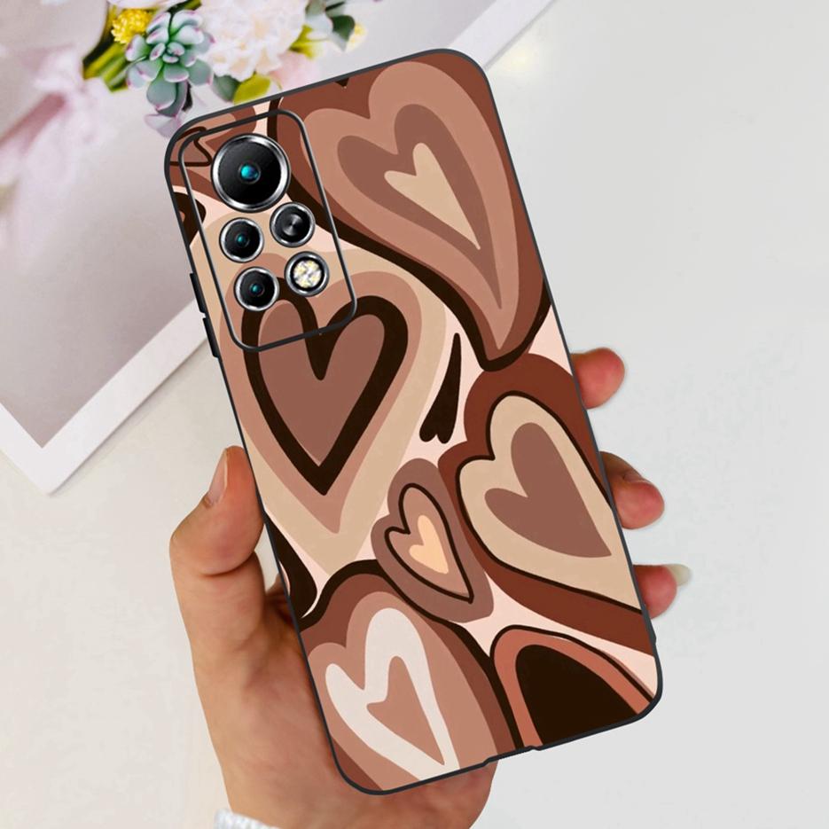 For Infinix Note 11 Pro Case X697 Cute Painted Back Cover Soft Silicone Phone Cases For Infinix Note 11 Note11 Pro Fundas Bumper