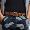 Retro Real Cowhide Belt Copper Buckle Men's Handmade First Layer Cowhide Belt Casual Jeans Belt