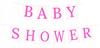 Baby Shower Garland Balloon Banner Set for Girls