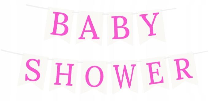 Baby Shower Garland Balloon Banner Set for Girls