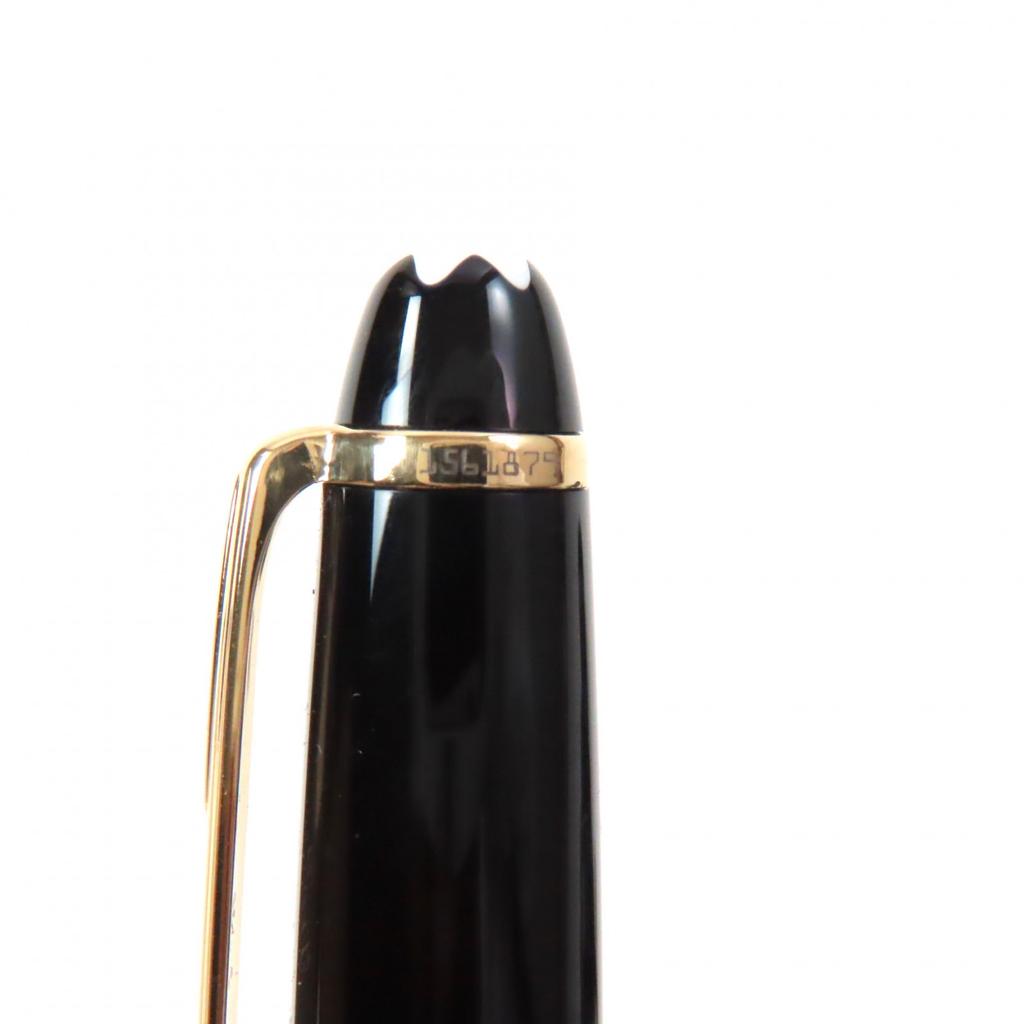 Excellent MONTBLANC Ballpoint pen Meisterstck Classic White Star Twist Type Used