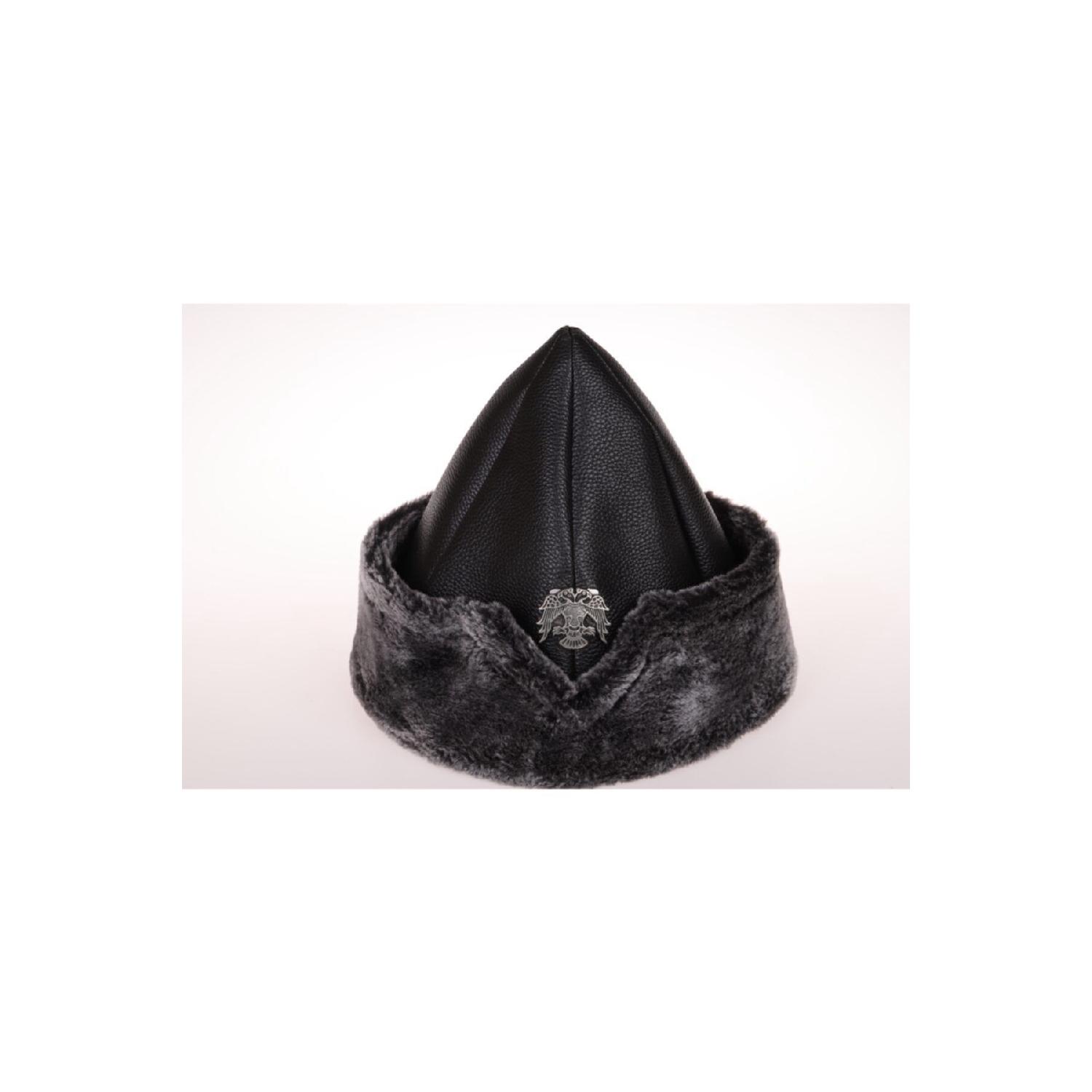 

Traditional Kay Brk Waiter Boy Fur Hat Beret 2029 5-9 Yaş чорний