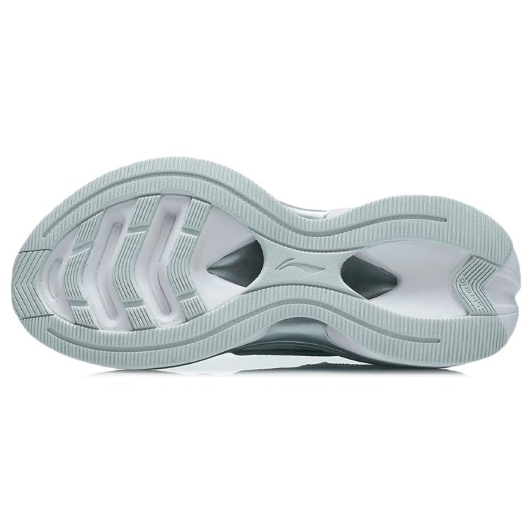 New LiNing WuShi 5S 1.0 Cushioning, Slip Resistant, And Abrasion Resistant Low Top Running Shoes Women's Silver Gray ARHR210-7