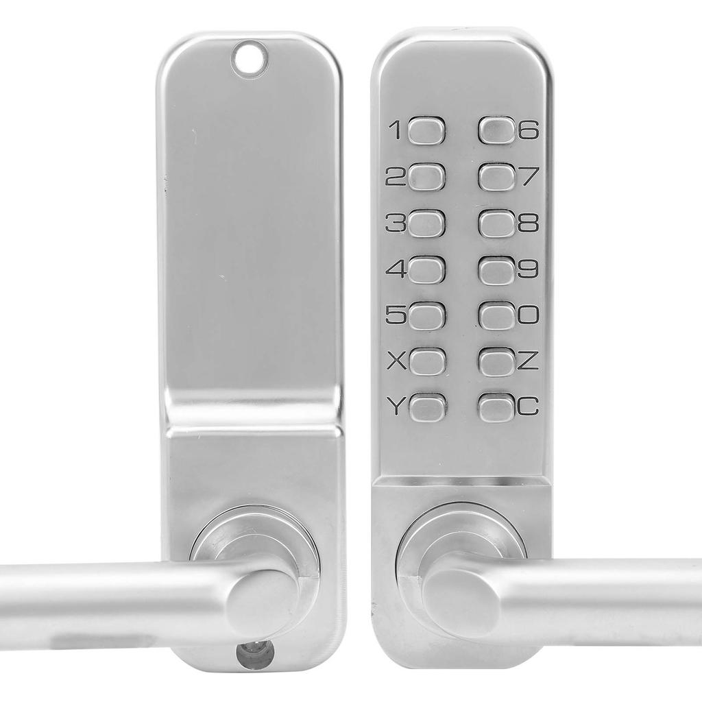 Digital Door Lock, 4-7 Digit Keypad Lock, Waterproof, Battery-Free, Secure, Anti-Theft Lock for Homes, Apartments, Hotels