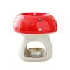 Cute Mushroom Candle Holder Cartoon Romantic Ceramic Aromatherapy Stove Non-toxic Creative Mushroom Incense Burner Bar Counter