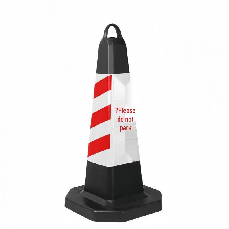 Reflective No Parking Traffic Cone and Barrier Sign