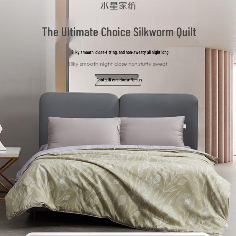 

MERCURY 100% Tussah Silk Quilt