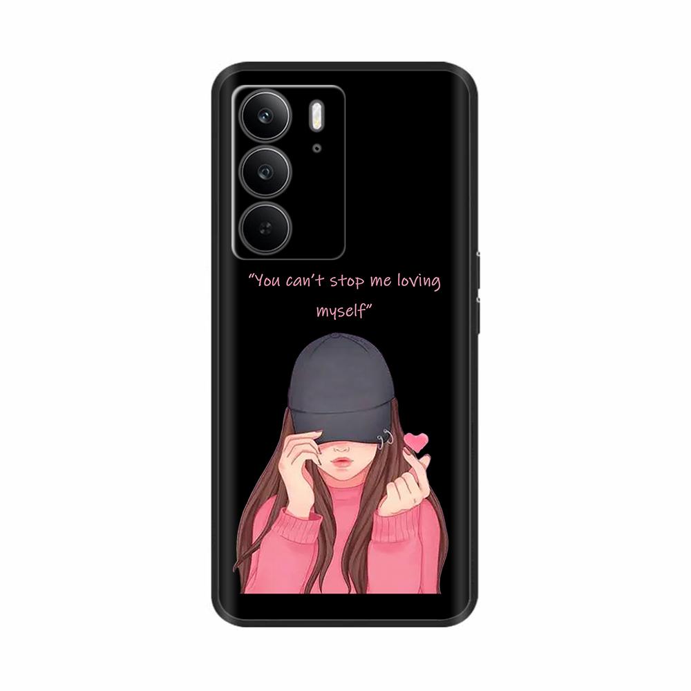 For OPPO Realme 14X Case Lovely Cartoon Butterfly Phone Case Soft Cover For Realme 14X 5G Case RMX5020 Silicone Shockproof Coque