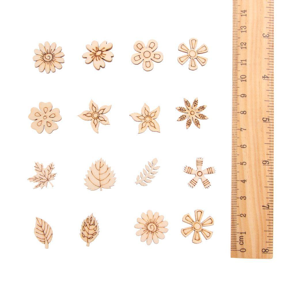 100pcs 20mm Paint Crafts Gift Natural Wood Slice Doodle Educational Wooden Decoration Scrapbooking Embellishments