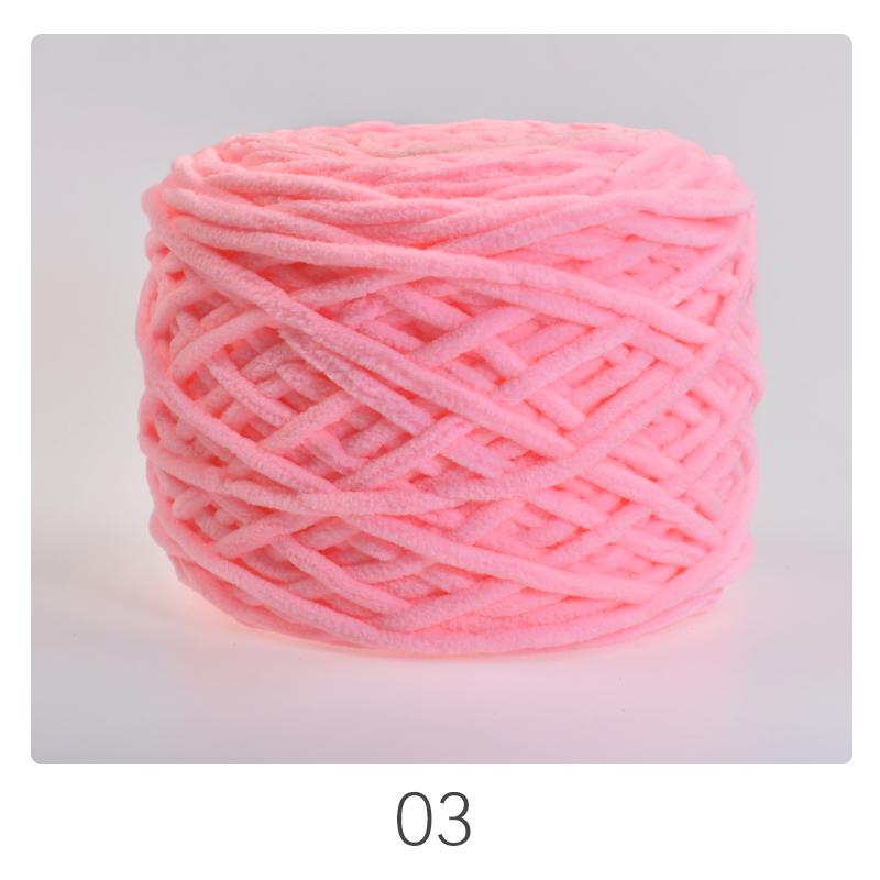 Chunky Ice Silk Yarn for Hand-Knitting: Ideal for Sweaters, Scarves, Bags, Crochet Dolls, and Hooked Shoes