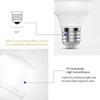Sound Sensor E27 LED Bulb 220V Auto On/Off Non Flicker High Brightness White Light Voice Control Light Bulb for Stairs Pathway
