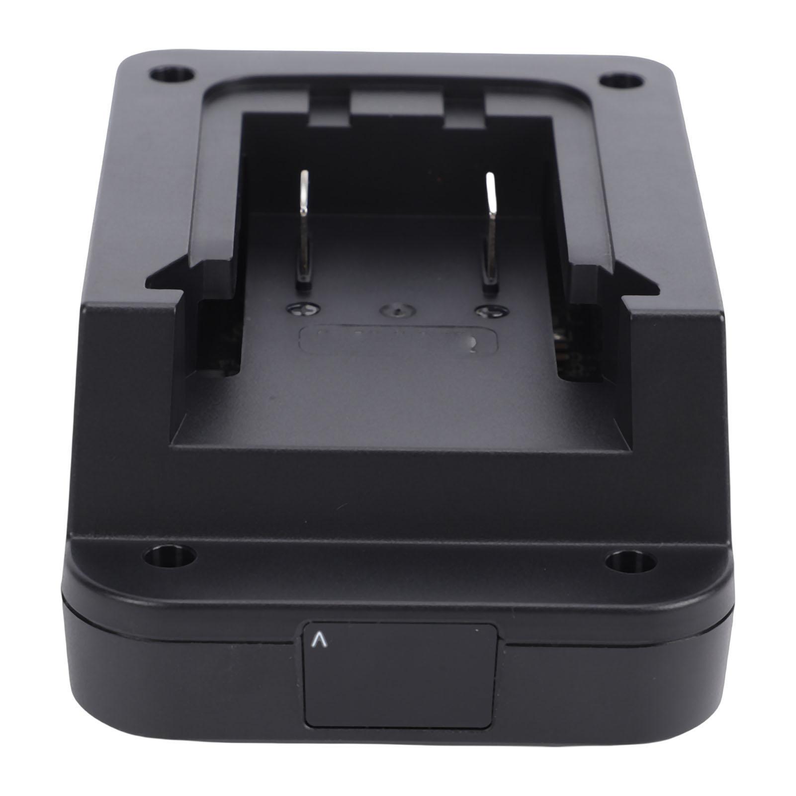 

Power Tool Battery to V Mount Plate Adapter PD 100W V Mount Plate with Multiple Outputs D Tap DC USB C for Camera Power
