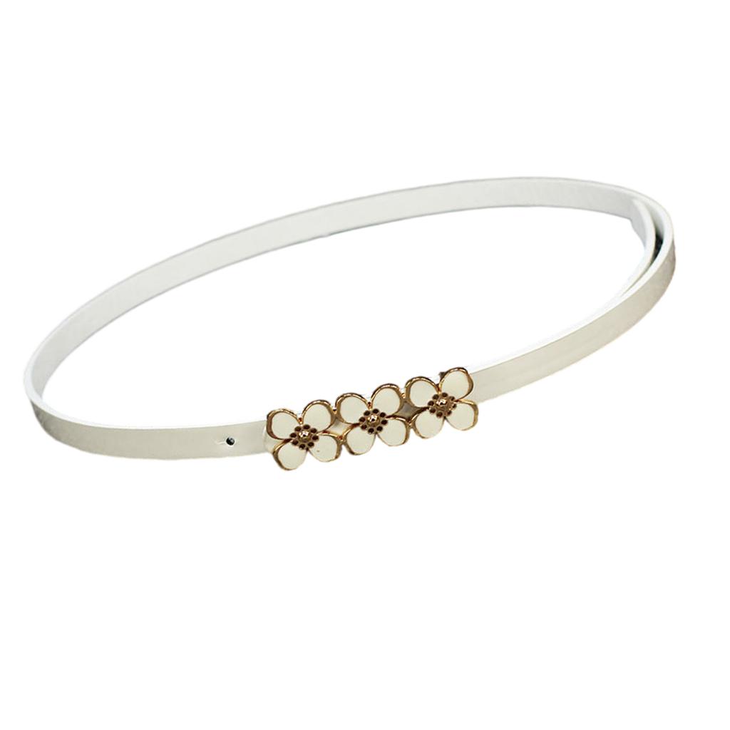 Elegant PU Leather Waistband Slim Waist Belt Girdle with Chic Buckle Design for Women In Multiple Color and Types