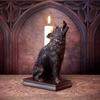 New Halloween Home Decor Gothic Candlestick Black Cat Home Decoration Resin Ornament Desk Crafts Home Decoration Accessories