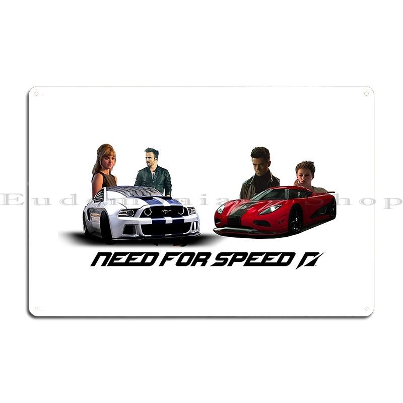 

Постер Металлическая Табличка Need For Speed Гараж Гостиная Паб Декор Стен Железная Жестяная Вывеска Постер 7.9x11.8In(20x30cm)