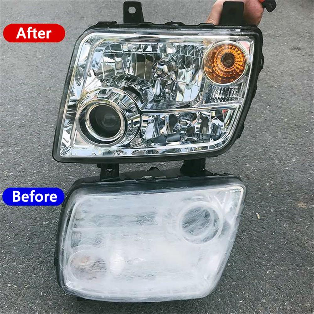 Car Headlight Lens Restoration Kit Fumigation Steamer Heating Cup atomizer Polish Repair Restoration Scratch Tool EU/US Plug