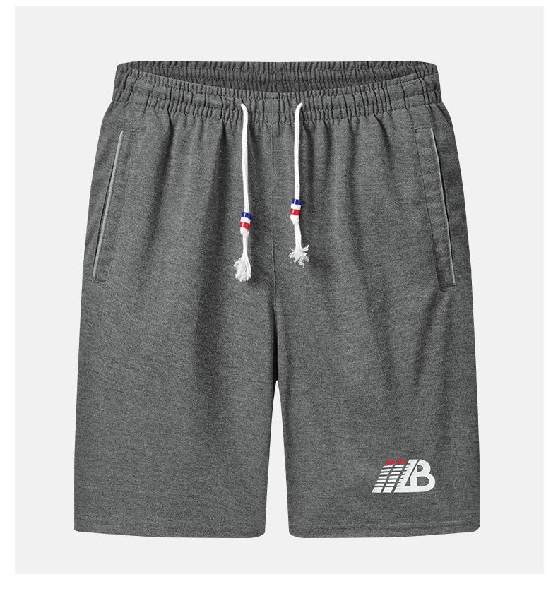 

Мужские летние повседневные спортивные шорты до колена - Свободные пляжные бриджи средней длины 5XL темно-серого