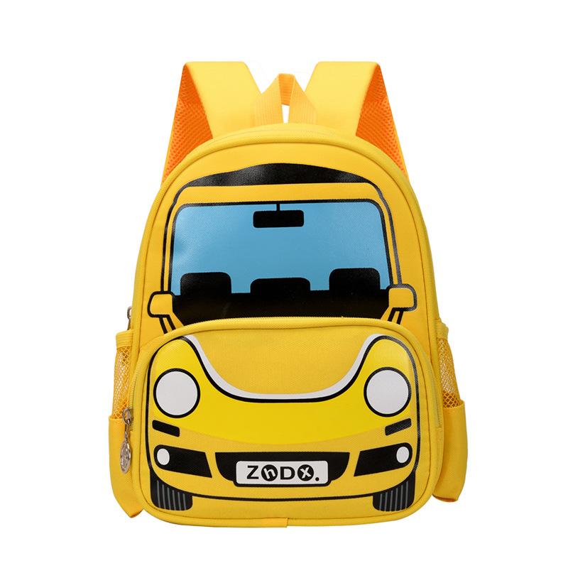 Children S School Bag Kindergarten Kids Lightweight Burden-Reducing Backpack Cartoon Anime Car Student Backpack