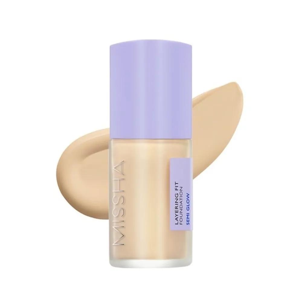 

[MISSHA] Layering Fit Foundation Полу-сияющая 35 мл (нет. 23 Песок)