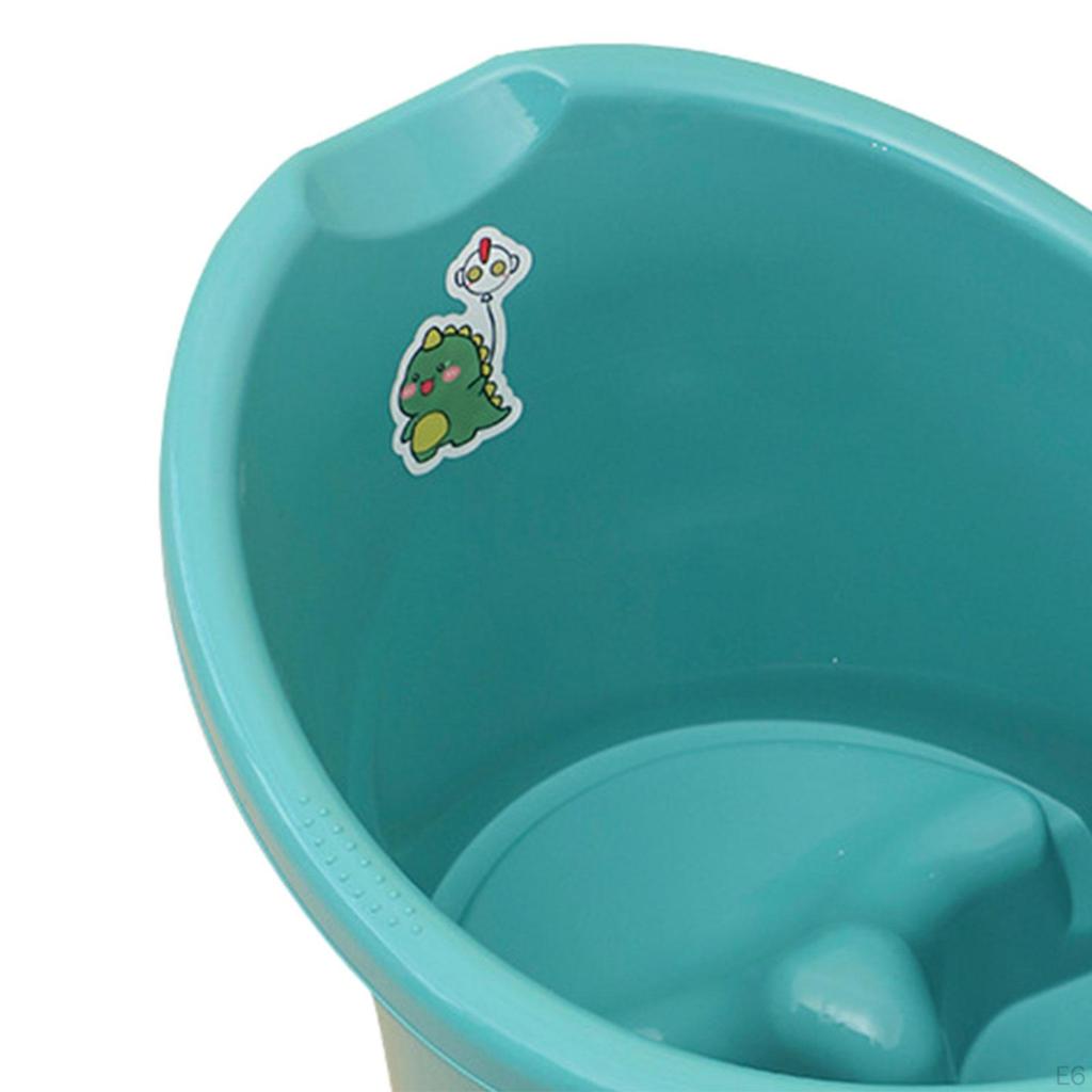 Baby Tub Bucket Portable Shower for 03 Years Old Babies Newborn Blue