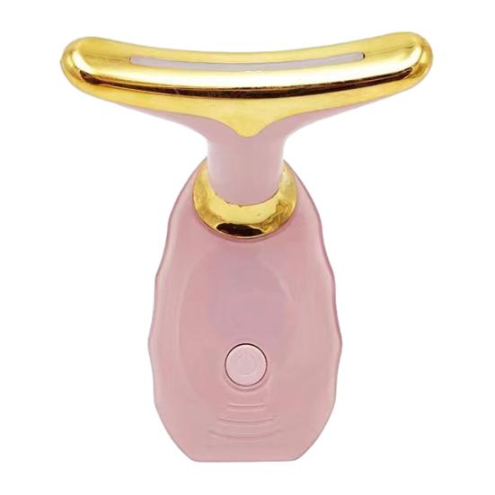 Neck Beauty Massager Anti-Wrinkle Firming Massager with Red Light Therapy Microcurrent Heating Modes Multi-Effect Skin Care Devices for Home Skincare