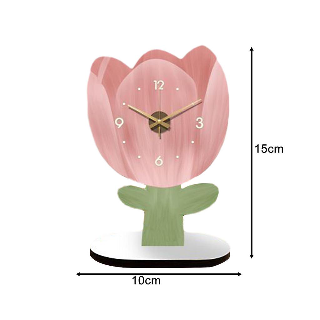 Table Clock, Accurate Timekeeping, Table Decoration for Living Room, Desk