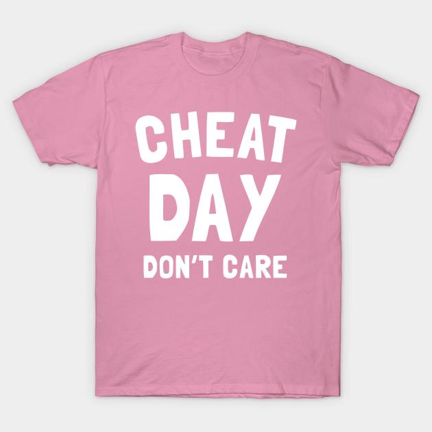 T Shirt Women Cheat Day Dont Care Harajuku Print Kawaii Tshirt Summer Short Sleeve Female T-Shirt Top Tee