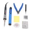 90W Soldering Iron Kit Ceramic Core Fast Heating Adjustable LCD Digital Soldering Iron with Tips Sol