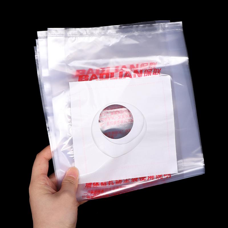 10Pcs  Water Catch Tool Electric Drill Dust Bag Hammer Punching Hole Air Conditioning Dustproof Collector Device