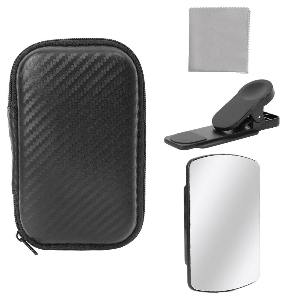 

HD Glass Smartphone Photography Flip Mirror Adjustable Cellphone Camera Mirror Reflection Clip Kit for iPhone Xiaomi Google