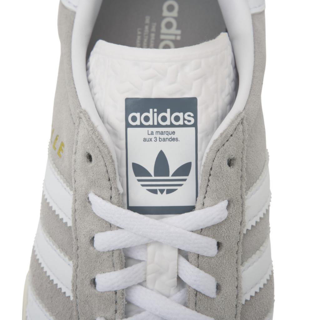 adidas Gazelle Bold Grey White Women Sneakers Grey-Two Cloud-White Core-White HQ6893