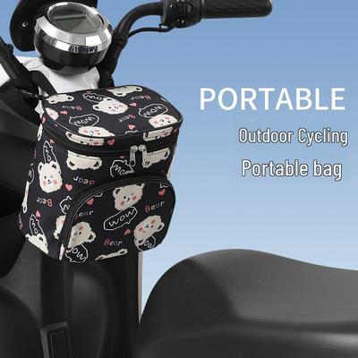 Καθολική Μεγάλης Χωρητικότητας Μπροστινή Κρεμαστή Τσάντα Αποθήκευσης για Ηλεκτρικά Ποδήλατα και Πατίνια