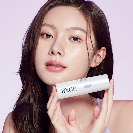 By Your Serum Fit Shining Tone-Up Cream 40g (Pink Beige/Lavender)