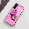 C-Cheshire Cat Cool Phone Case For Samsung A56 A36 A26 A16 A15 A25 A35 A55 A14 A34 A24 A54 Glass Case