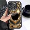 Захисний чохол Heart Apple Step Black для iPhone 15/16/17 Pro Max