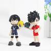 8Pcs/Set Anime Haikyuu Figure Toys Kenma Kozume Shoyo Hinata Kotaru Bokuto Yu Nishinoya Action Figure Model Toy Fans Gift