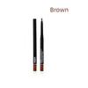 Creion de ochi eyeliner, negru/maro, cu rotire automată