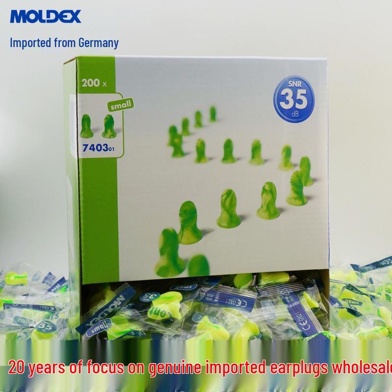 

MOLDEX 7403 Soundproof Earplugs: Sleep & Study Noise Reduction