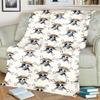 Comfortable Soft Blanket with "ONE PIECE" Print Flannel for Sofa and Bedroom