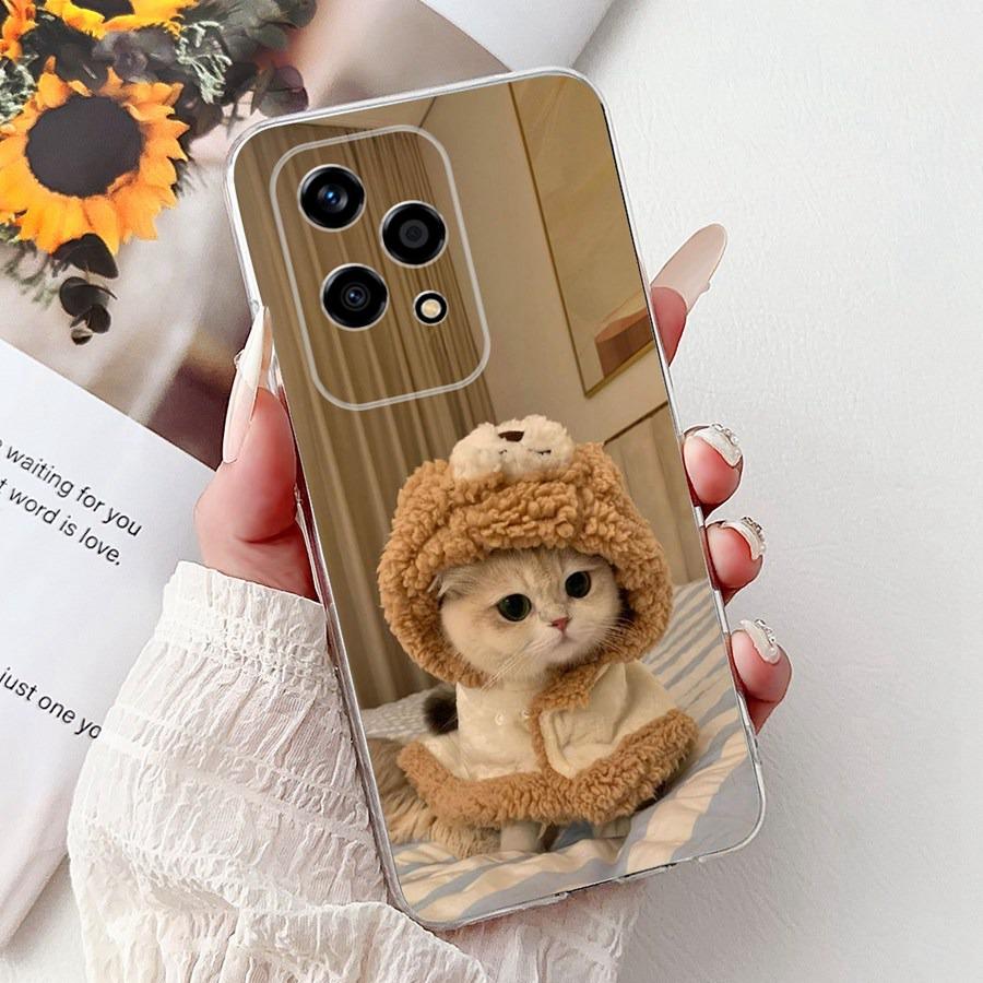 For Honor 200 Lite Case Phone Back Cover For Honor200 Soft Silicone Shell Honor 200Pro 200 Lite 5G Coque Cool Cartoons Printing