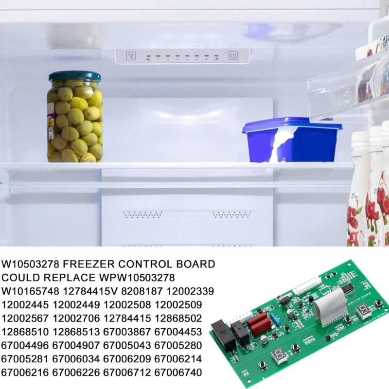 Praktische Kühlschrank-Leiterplatte Kühlschrank-Hauptplatine für den Heim- und Gewerbegebrauch Gewährleistung stabiler Leistungen