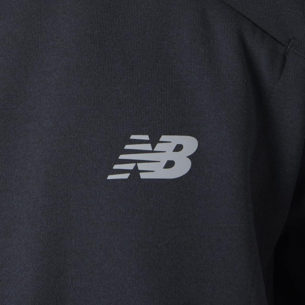 New Balance Tech Knit Jacket Size L Men's Full-Zip (MJ41178) Black,