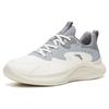 Anta Comfortable Cushioning Low top Casual Running Shoes Men's White Gray Sneakers 912445573-6