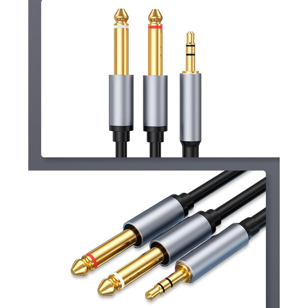 Mono Enhanced Audio Mm To Double Mm TRS Cable Mono