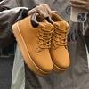 2026 Winter New Versatile Short Boots Outdoor Thick Bottom Thickened Big Head Small Cap Workwear British Style