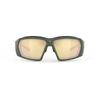 Rudy Project AGENT Q Sport Sonnenbrille Olive, Matt/Multi-Laser Gold, SP705713-0000