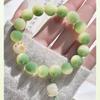Natural Crystal Bracelet for Women White Opal Stone Pearl Fashion Lucky  Women's Jewelry Bangles Gift
