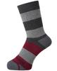 Okamoto CROSSPRO Trekking Wool with Special Grip and Slip for Outdoor Hiking and Sizes Cm Charcoal X 1 Pair Socks, Material, Cushioning, Reduction,